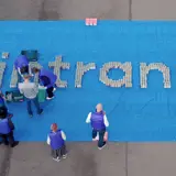 Aerial photo of MK Can logo