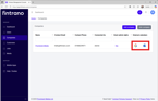A screenshot of the management interface - company list